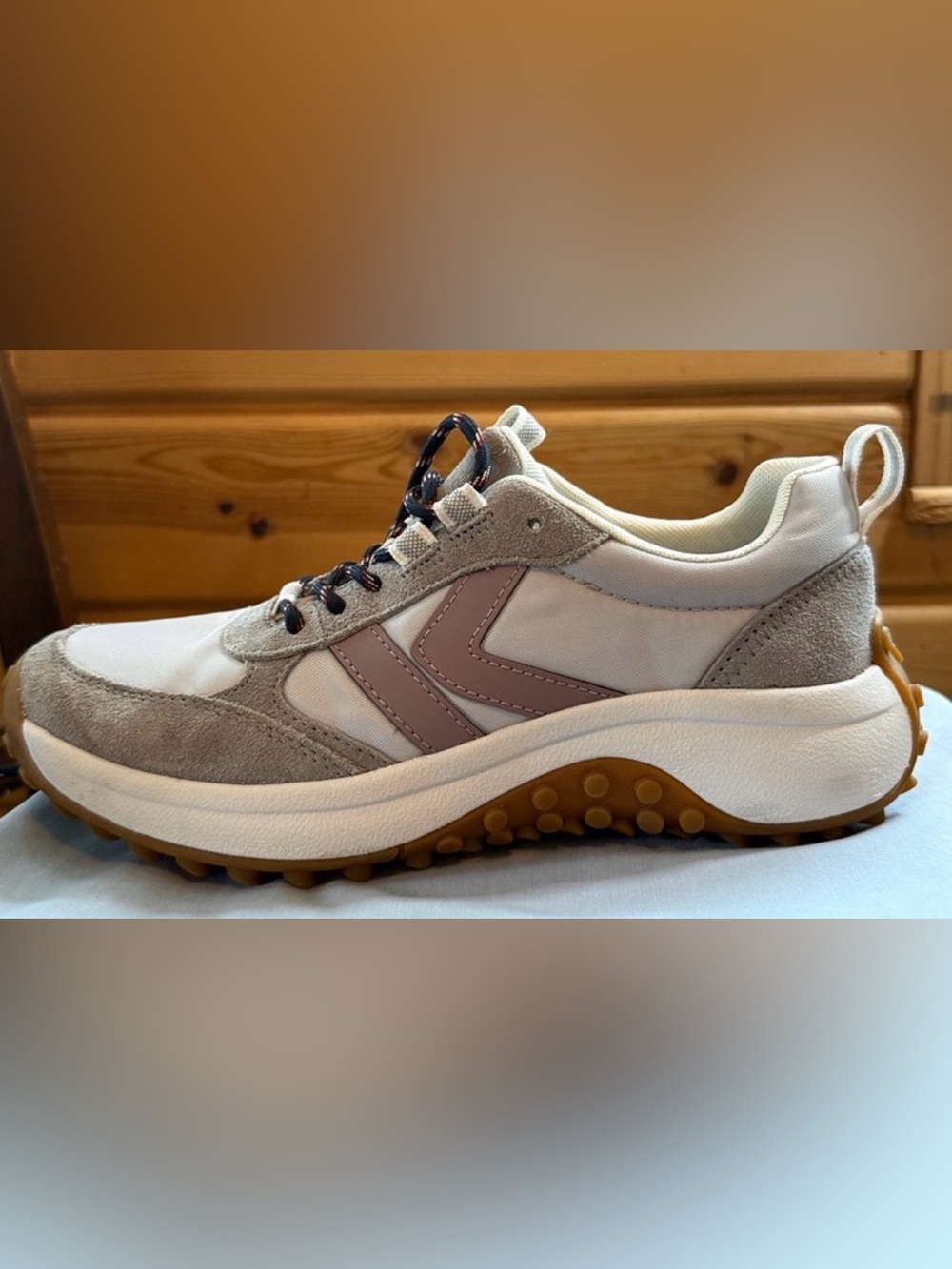 Ladies Keen KS86 Retro Suede Sneakers in Alloy/Toadstool Color NWOT size 8 - Picture 6 of 10